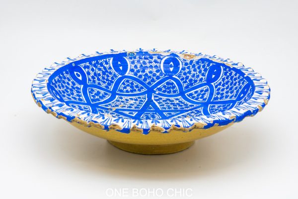 Moroccan Ceramic Bowl, Very beautiful moroccan antique decor