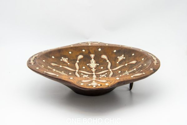 Moroccan Traditional Wooden Tray - Very beautiful moroccan antique decor