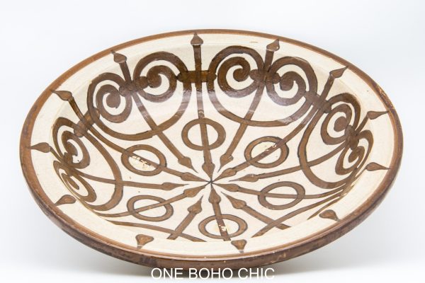 Moroccan Ceramic Bowl, Very beautiful moroccan antique decor