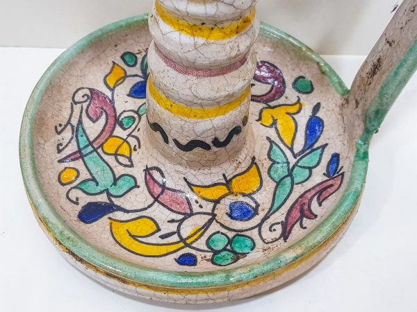 antique clay Pottery Pot Moroccan vase - antique Moroccan Decor berber Arabian Art Decor Table