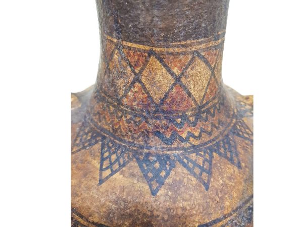 antique clay Pottery water Pot Moroccan vase berber Arabian Art Decor Table