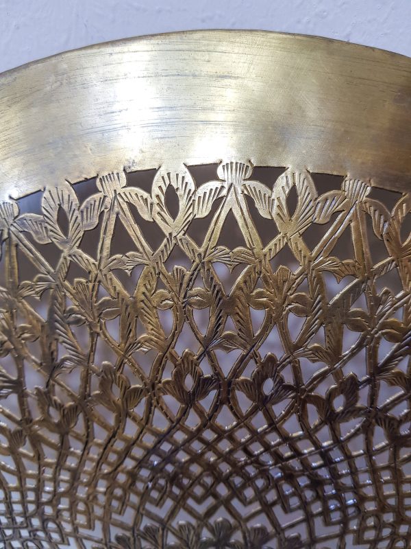 Moroccan copper bowl, Moroccan Patterned Earthenware Bowls, Very beautiful moroccan antique decor