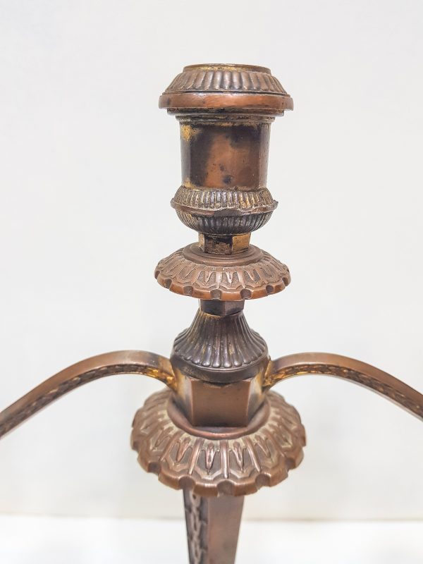 Rare candlestick jewish Art Decor Table