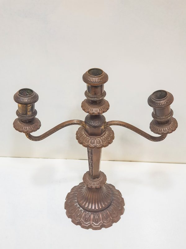 Rare candlestick jewish Art Decor Table