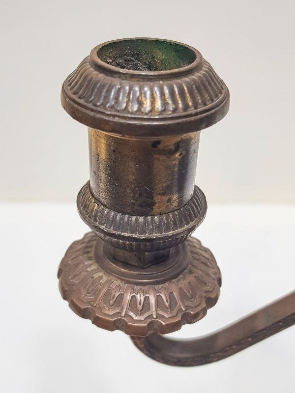 Rare candlestick jewish Art Decor Table