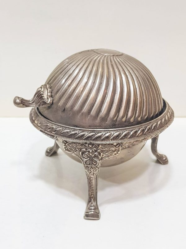 Antique metal Box Oriental Treasure Kings sugar Box