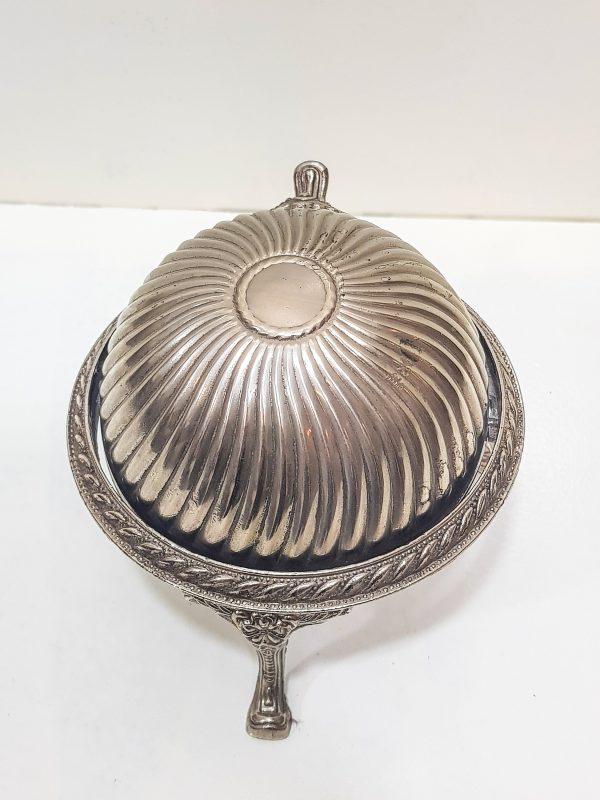 Antique metal Box Oriental Treasure Kings sugar Box
