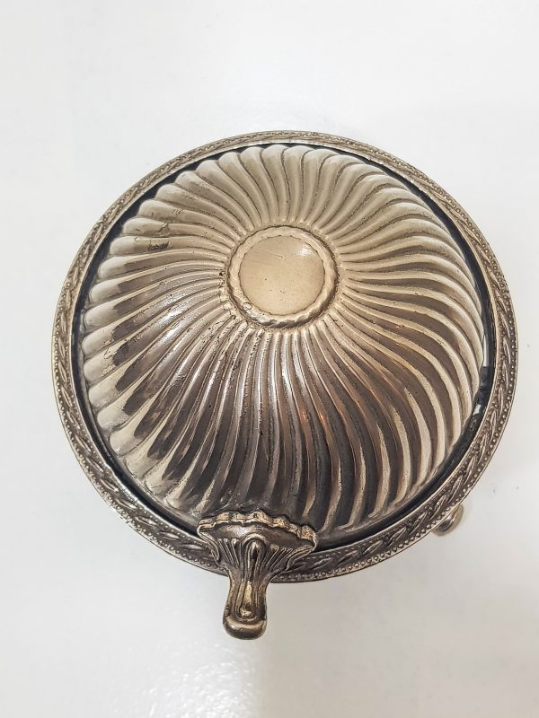 Antique metal Box Oriental Treasure Kings sugar Box