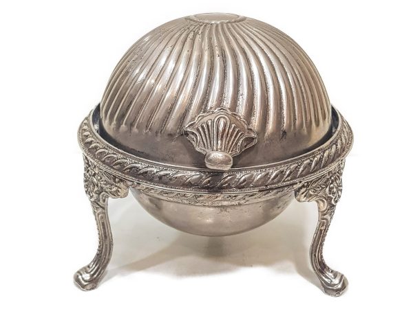 Antique metal Box Oriental Treasure Kings sugar Box