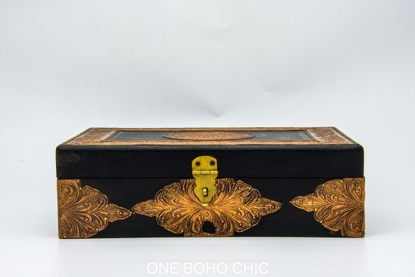 Mother Day Gift boxe from daughter - Vintage Moroccan chest - Moroccan Wooden Chest