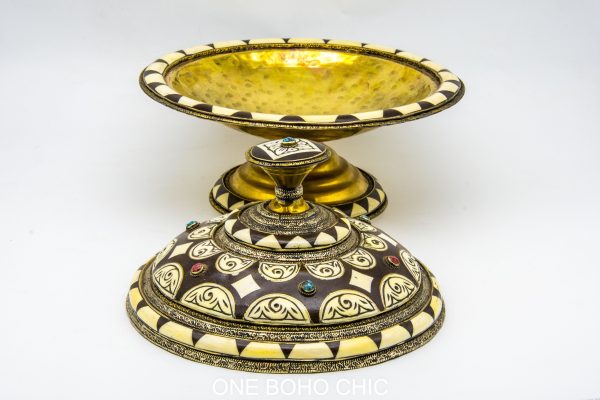 Very beautiful moroccan antique COPPER dinning set table decor