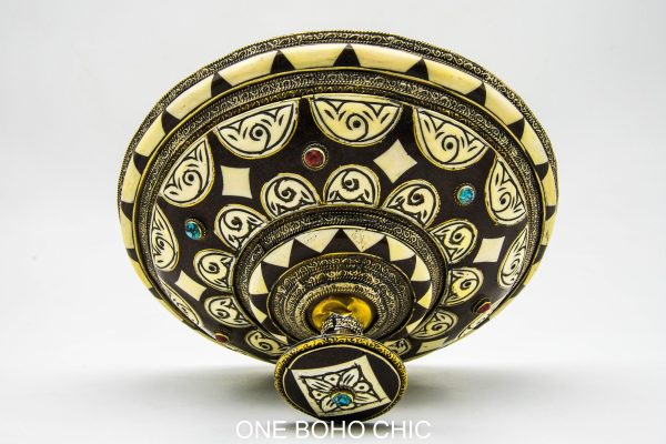 Very beautiful moroccan antique COPPER dinning set table decor