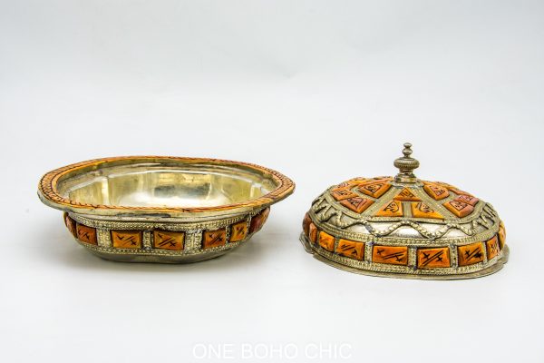 Moroccan Metal Bowls - Very beautiful moroccan antique decor