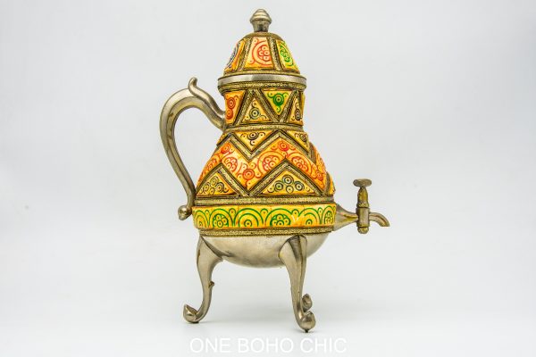 VINTAGE Moroccan Copper Teapot, Antique Copper Teapot Morocco, Moroccan Handmade Teapot