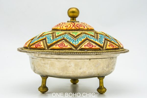 Moroccan Metal Bowls - Very beautiful moroccan antique decor