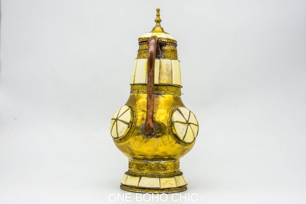 VINTAGE Moroccan Copper Teapot, Antique Copper Teapot Morocco, Moroccan Handmade Teapot