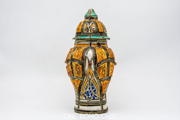 shelf decor,scandinavian decor, vintage art, antique decor,moroccan decor, vintage office decor,ash jar