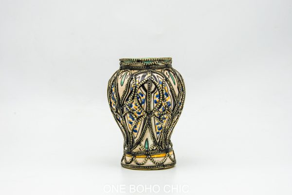Old jar Pottery Pot Moroccan vase Arabian Art chic luxurious Decor