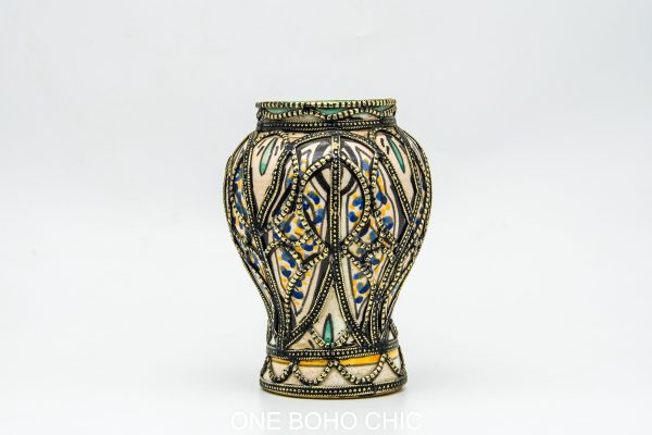 Old jar Pottery Pot Moroccan vase Arabian Art chic luxurious Decor