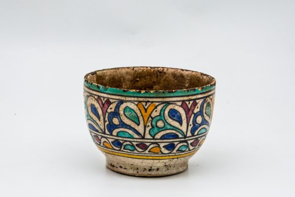 Old Moroccan Pottery vase Arabian Art chic luxurious Decor