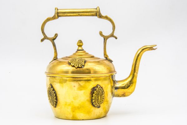 VINTAGE Moroccan Copper Teapot, Antique Copper Teapot Morocco, Moroccan Handmade Teapot