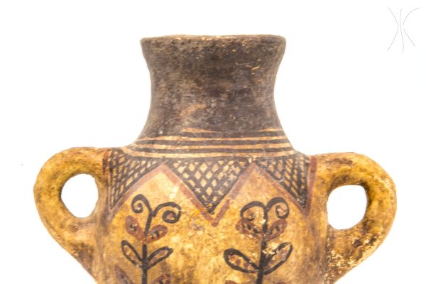 Antique clay Pottery Moroccan vase berber Arabian Art Decor