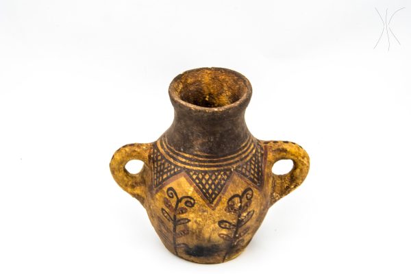 Antique clay Pottery Moroccan vase berber Arabian Art Decor