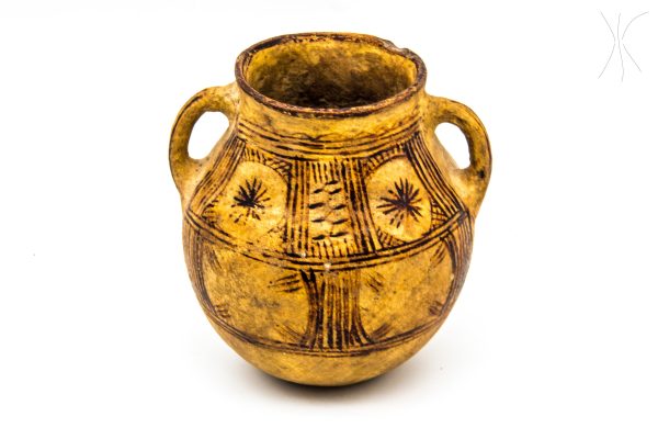 Antique water clay Pottery Moroccan vase berber Arabian Art Decor