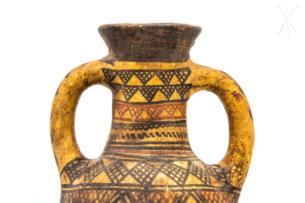 Antique water clay jar used by moroccan berber families