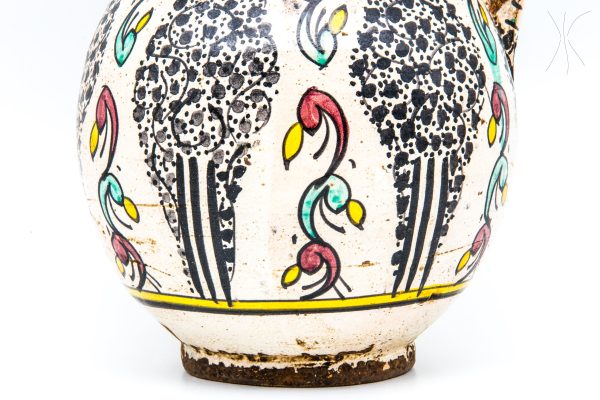 Vintage Pottery Pot Moroccan vase Arabian Art chic luxurious Decor