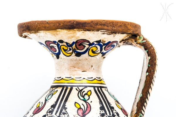 Vintage Pottery Pot Moroccan vase Arabian Art chic luxurious Decor
