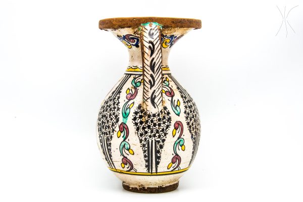 Vintage Pottery Pot Moroccan vase Arabian Art chic luxurious Decor
