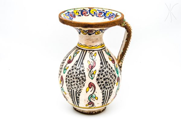 Vintage Pottery Pot Moroccan vase Arabian Art chic luxurious Decor