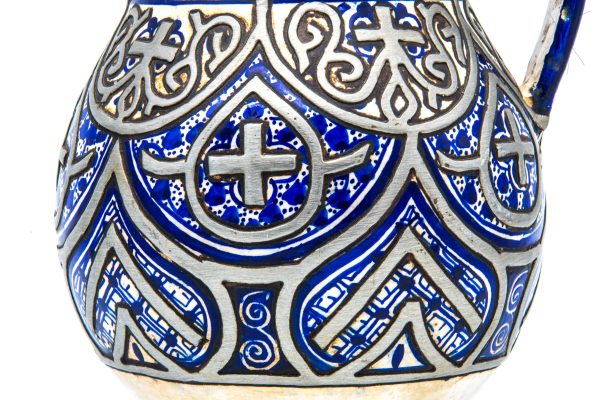 Vintage Pottery Pot Moroccan vase Arabian Art chic luxurious Decor