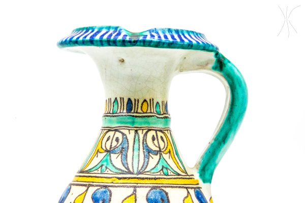 Vintage Pottery Pot Moroccan vase Arabian Art chic luxurious Decor