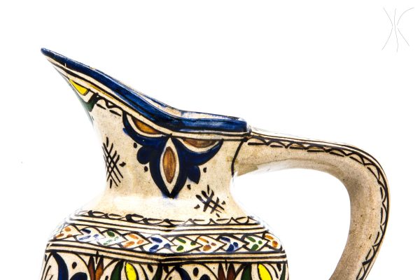 Vintage Pottery Pot Moroccan vase Arabian Art chic luxurious Decor