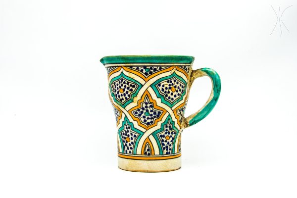Vintage Pottery Pot Moroccan vase Arabian Art chic luxurious Decor