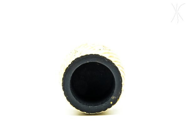 Pot with camel bones, Vintage Moroccan Camel bones Pot, Arabian Art chic luxurious Decor