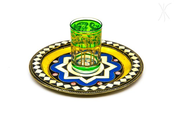 Moroccan Traditional Tray Decor - Moroccan tray for Tea - Very beautiful moroccan antique decor