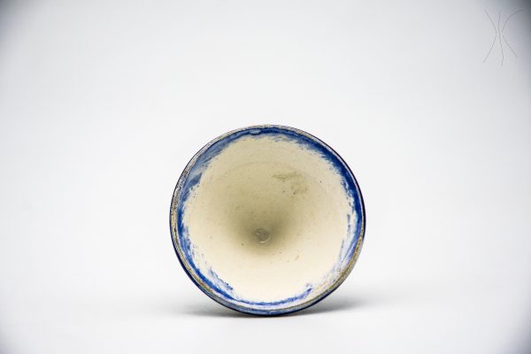 Antique Ceramic and metal bowl - Moroccan Ceramic Bowl - Very beautiful moroccan antique decor
