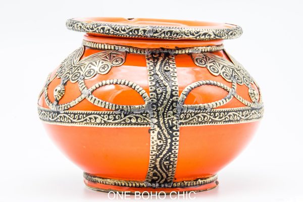 Moroccan Handmade Ceramic Ashtray Gift - Moroccan Ceramic Ashtray Cigar