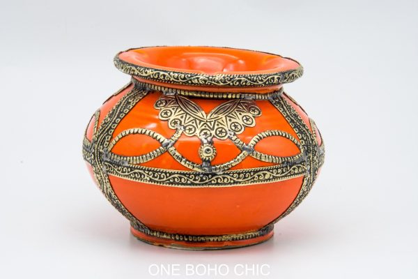 Moroccan Handmade Ceramic Ashtray Gift - Moroccan Ceramic Ashtray Cigar