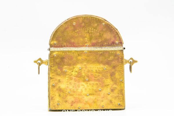 hand engraved moroccan vintage moroccan antique bone and metal jewelry box