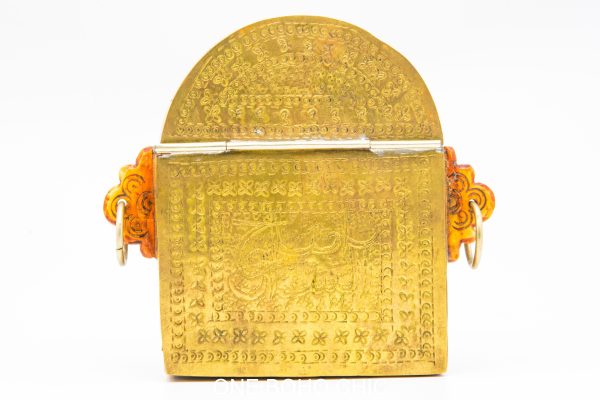 hand engraved moroccan vintage moroccan antique bone and metal jewelry box