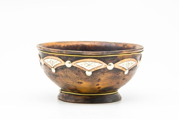 Moroccan wooden bowl, Moroccan Patterned Earthenware Bowls, Very beautiful moroccan antique decor