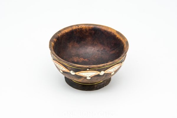 Moroccan wooden bowl, Moroccan Patterned Earthenware Bowls, Very beautiful moroccan antique decor