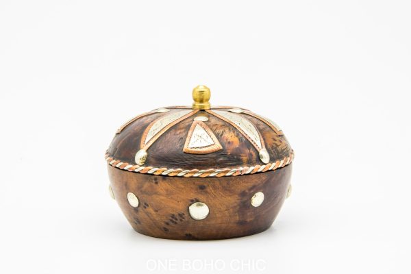 Moroccan Wood Bowl - Very beautiful moroccan antique decor
