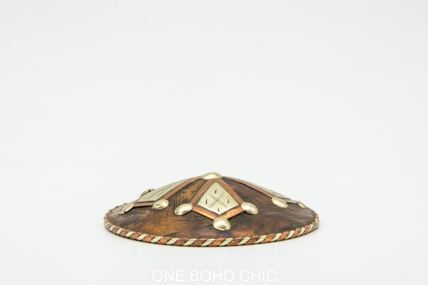 Moroccan Wood and metal Bowl - Very beautiful moroccan antique decor
