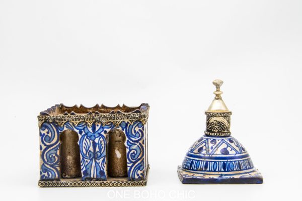 handmade pottery Pot Moroccan vase Arabian Art Decor