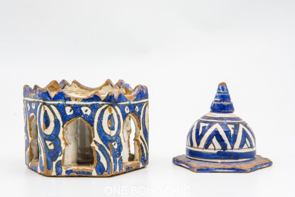 handmade pottery Pot Moroccan vase Arabian Art Decor